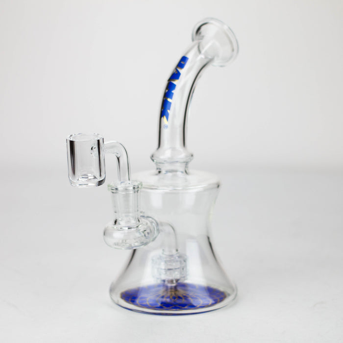DANK | 7"  Rig with Gold Decal Base