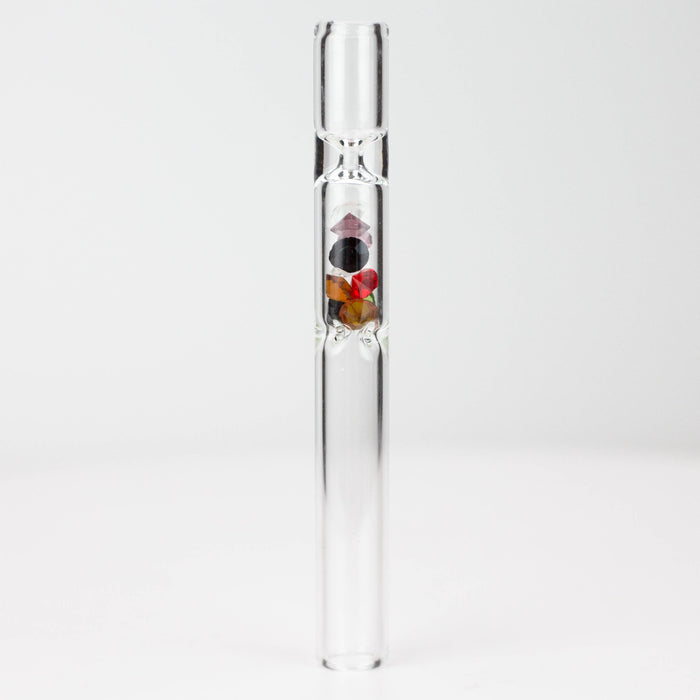 One-Hitter Glass pipe with crystal Box of 48