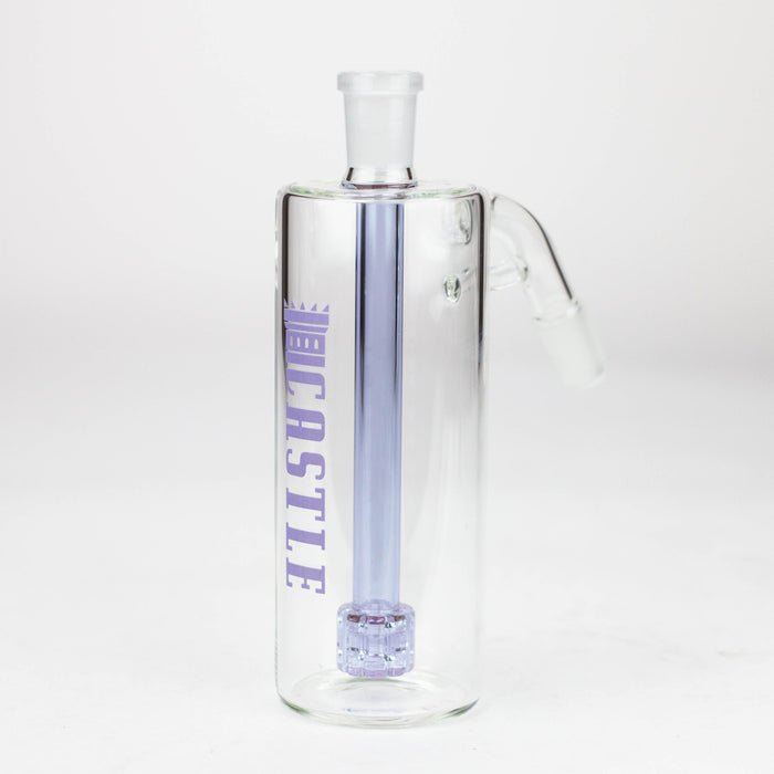 Castle Glassworks | Ash Catcher – Matrix Ashcatcher · Percolator · Filter · Mouthpiece Castle Glassworks Purple