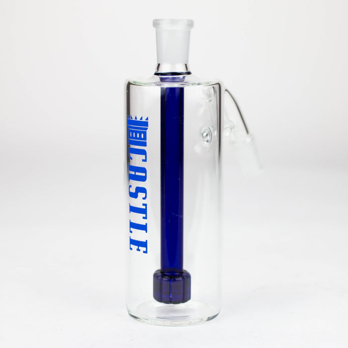Castle Glassworks | Ash Catcher – Matrix Ashcatcher · Percolator · Filter · Mouthpiece Castle Glassworks Blue