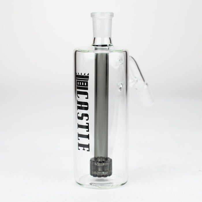Castle Glassworks | Ash Catcher – Matrix Ashcatcher · Percolator · Filter · Mouthpiece Castle Glassworks Grey