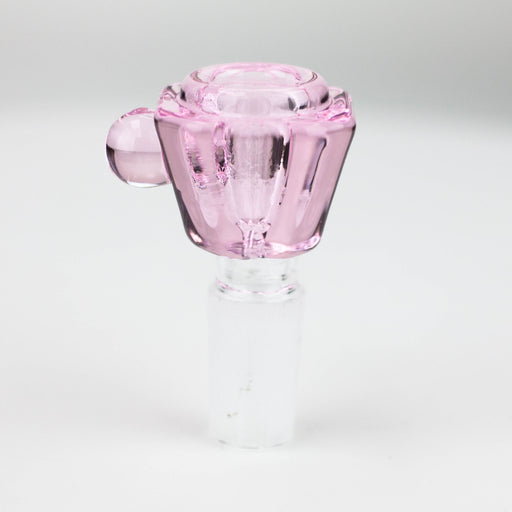 Octagon Thick glass bowl Bowl · Popper ONE Pink