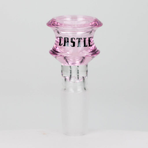 Castle Glassworks | Bowl – Disk (14mm) Bowl · Popper Castle Glassworks Pink