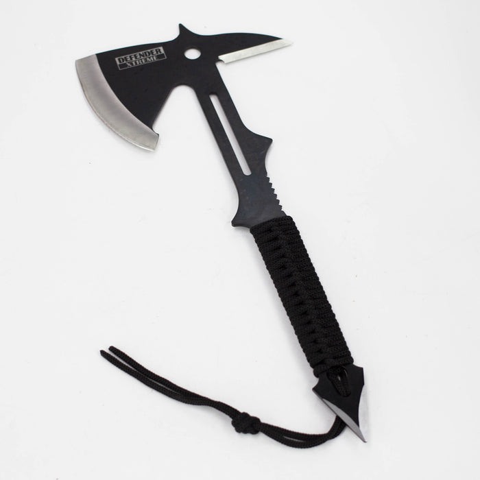 Defender-Xtream | 15" Full Tang Hunting Axe Stainless Steel Blade Nylon Handle with Sheath [6784]
