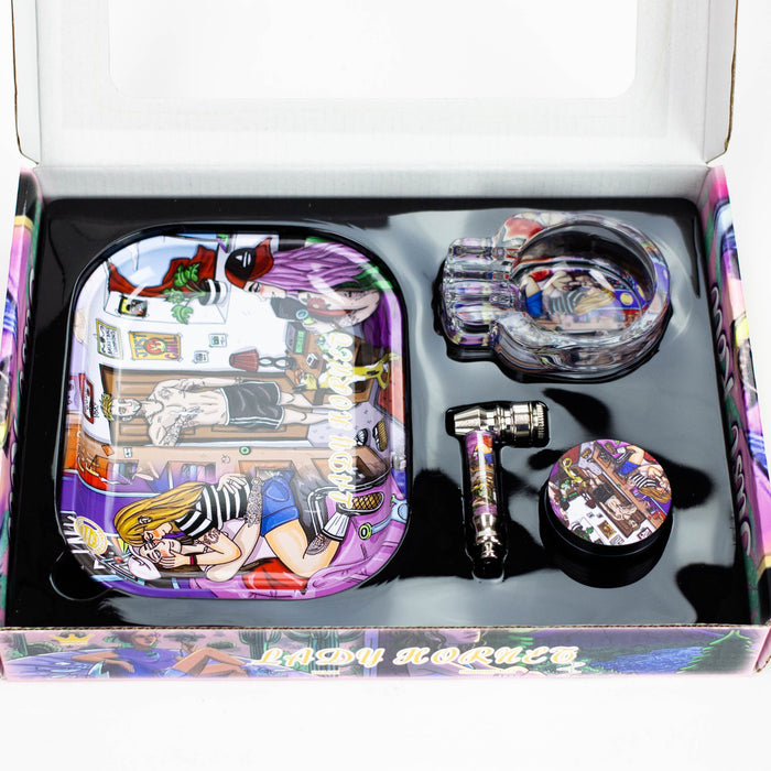 4 Pcs. Smoking Gift Set [SET233] Bundle Canadian Distributor