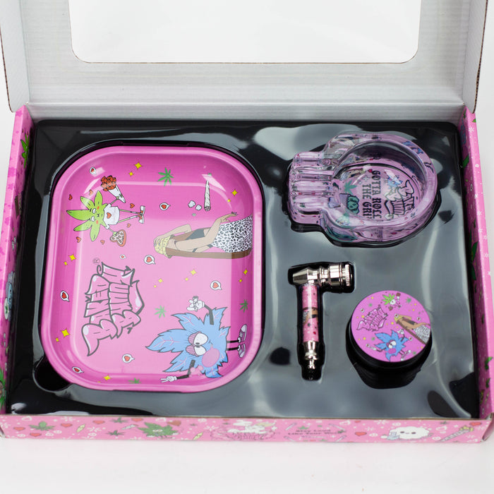 4 Pcs. Smoking Gift Set [SET233] Bundle Canadian Distributor