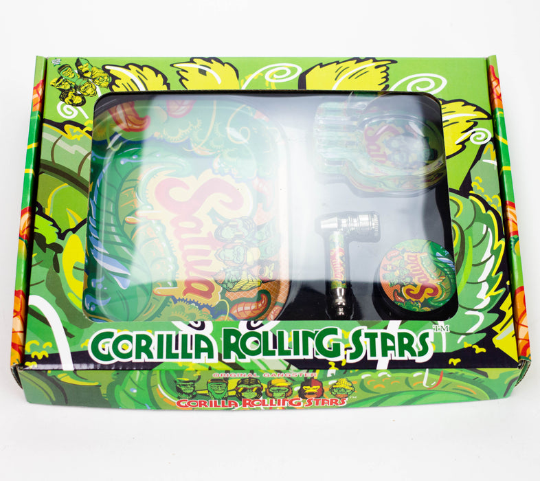 4 Pcs. Smoking Gift Set [SET233] Bundle Canadian Distributor Gorilla