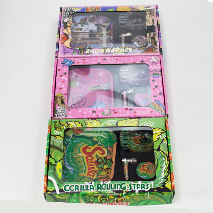 4 Pcs. Smoking Gift Set [SET233] Bundle Canadian Distributor