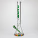 Dank | 18" 7mm Thick Beaker Bong with Thick Base Glass Bong Northern Aurora Trading Ltd Green