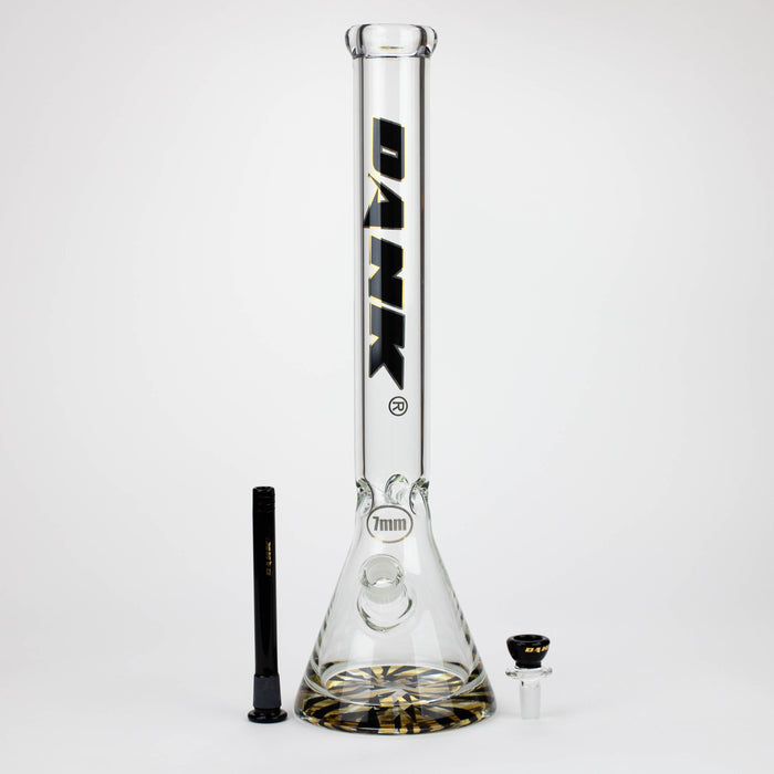 Dank | 18" 7mm Thick Beaker Bong with Thick Base Glass Bong Northern Aurora Trading Ltd