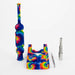 8" Silicone Nectar Collector Set [7050043]-Assorted Nectar Collector Purple Haze Smoke Inc
