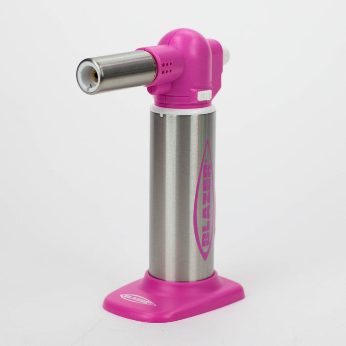 BIG BUDDY | Butane Refillable Turbo Torch - #IMBLASER series Torch Smoking Cat Distribution Pink