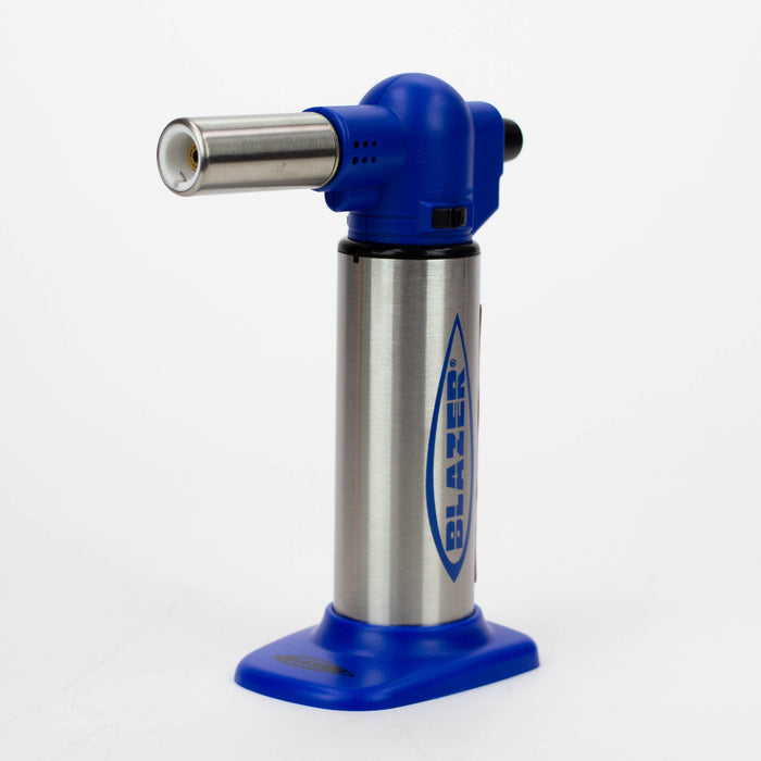 BIG BUDDY | Butane Refillable Turbo Torch - #IMBLASER series Torch Smoking Cat Distribution Blue