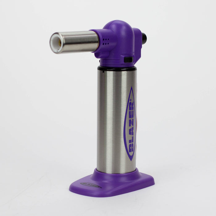 BIG BUDDY | Butane Refillable Turbo Torch - #IMBLASER series Torch Smoking Cat Distribution Purple