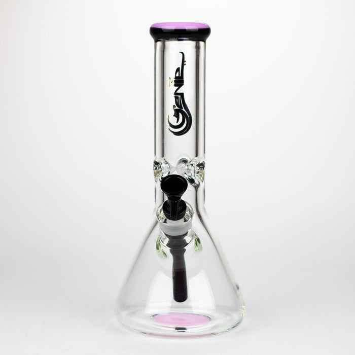 Genie | 12" Classic beaker 9 mm glass water bong [BK001] Glass Bong ONE