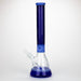 Genie | 17" sandblasted artwork tube 7 mm glass water bong [GB21006] Glass Bong ONE