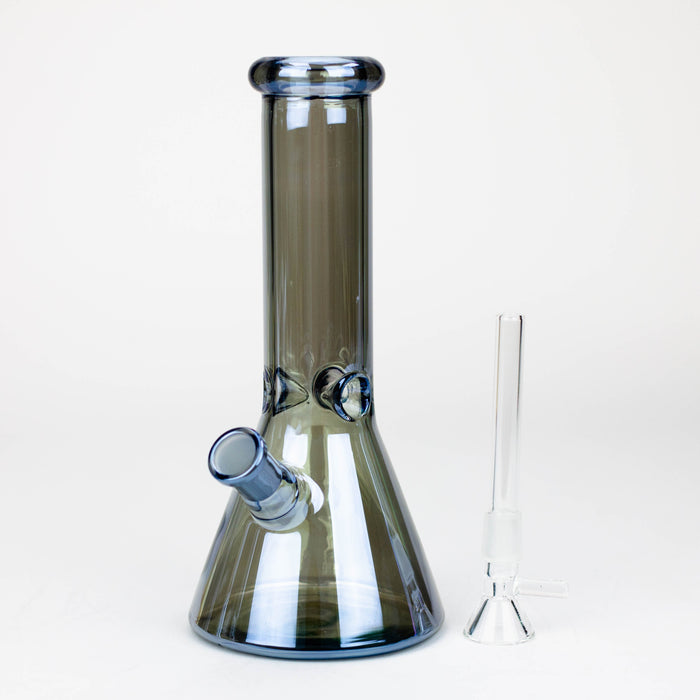 8" Solid Color Eletroplate Glass Beaker Bong [BH107x]