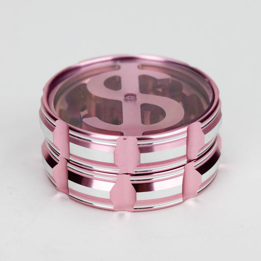 Z2.5" aluminum grinder 4 layers with Dollar design [GA10] Regular Grinder 777 Smoke