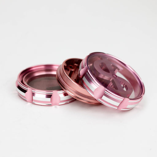 Z2.5" aluminum grinder 4 layers with Dollar design [GA10] Regular Grinder 777 Smoke