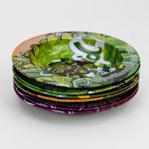 ZRound Metal Tray Pack of 6 Tray 777 Smoke