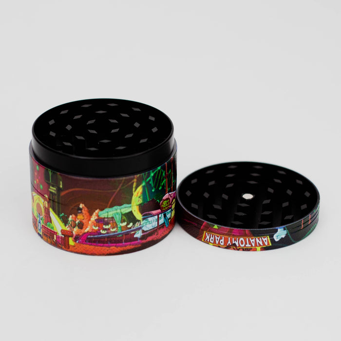 2.2" Metal Grinder 4 Layers with New RM Design 2 Box of 12 [GZ304]