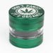 Heavy Duty Large "Don't Panic It's Organic" 4 Parts Weed Grinder Engraved in Canada Design #1 Regular Grinder Laser Ninja Green