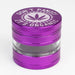 Heavy Duty Large "Don't Panic It's Organic" 4 Parts Weed Grinder Engraved in Canada Design #1 Regular Grinder Laser Ninja Purple
