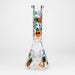 10" Glow in the dark Glass Bong [WP 107] Glass Bong JJ Distribution