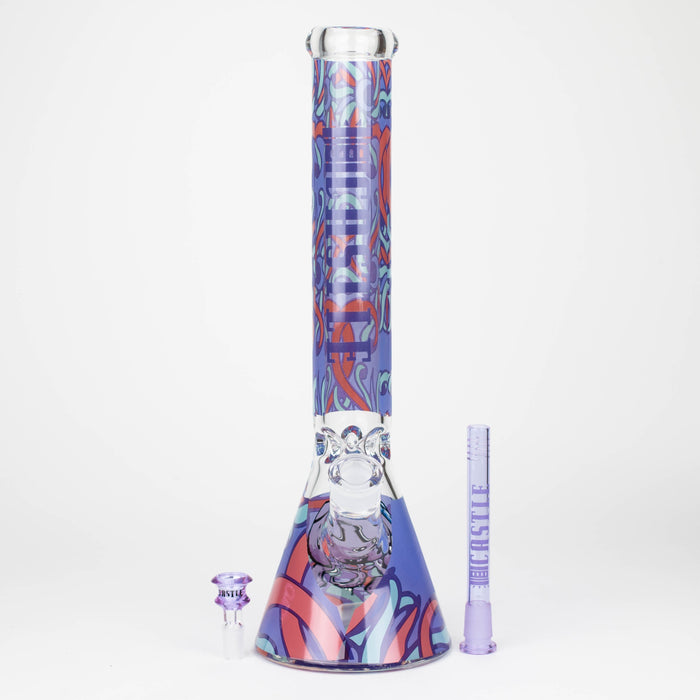 Castle Glassworks | 16" Octopus Beaker Bong Glass Bong Castle Glassworks