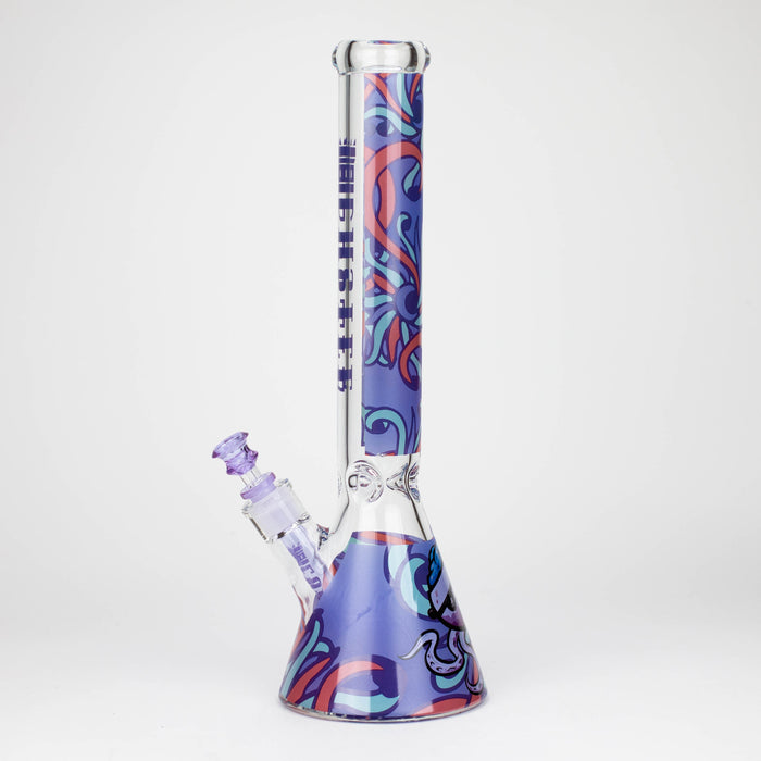 Castle Glassworks | 16" Octopus Beaker Bong Glass Bong Castle Glassworks
