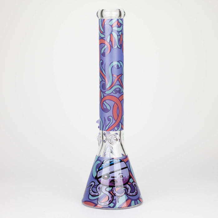 Castle Glassworks | 16" Octopus Beaker Bong Glass Bong Castle Glassworks