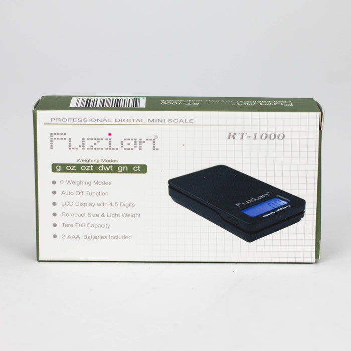 Fuzion® | RT 1000 scale [RT-1000-BLK-CA]