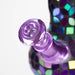 15.5" Mosaic 7mm glass bong [MSAK-4] Glass Bong Canadian Distributor