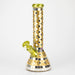 14" Mosaic 9mm glass beaker bong with tree arm percolator [MSAK-2] Glass Bong Canadian Distributor Golden