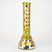 14" Mosaic 9mm glass beaker bong with tree arm percolator [MSAK-2] Glass Bong Canadian Distributor