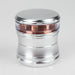ZHeavy-duty 2.5" Aluminum Grinder 4 Layers [GA3361] Regular Grinder 777 Smoke Silver