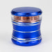 ZHeavy-duty 2.5" Aluminum Grinder 4 Layers [GA3361] Regular Grinder 777 Smoke Blue