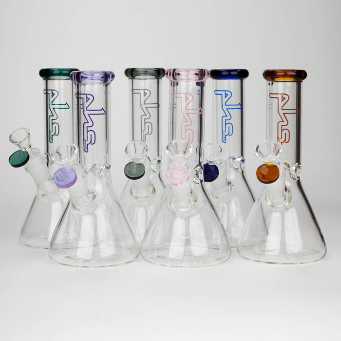 PHS | 8" Glass beaker Bong [G23177] Glass Bong Purple Haze Smoke Inc