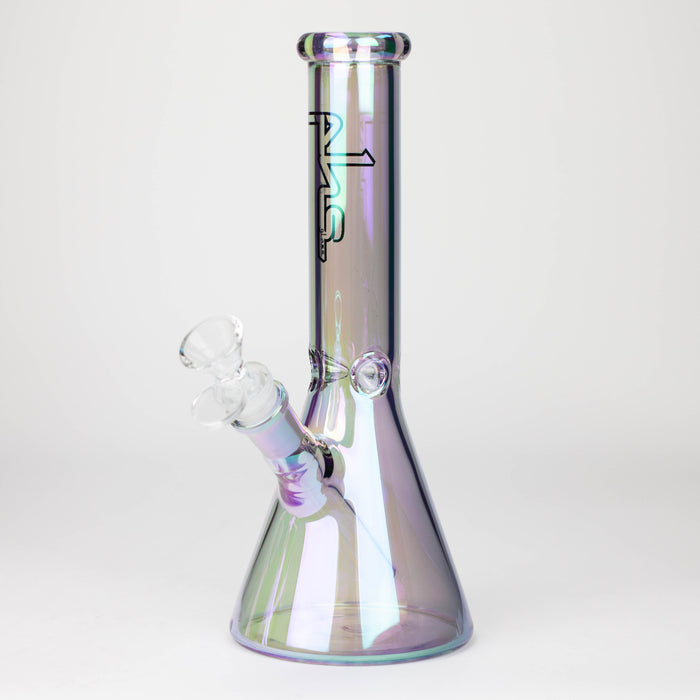 PHS |  10" Solid Color Eletroplate Glass Beaker Bong [PHSCR-10]