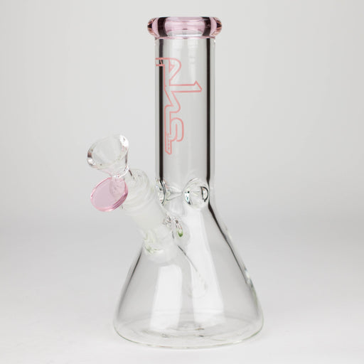 PHS | 8" Glass beaker Bong [G23177] Glass Bong Purple Haze Smoke Inc Pink