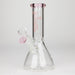 PHS | 8" Glass beaker Bong [G23177] Glass Bong Purple Haze Smoke Inc Pink
