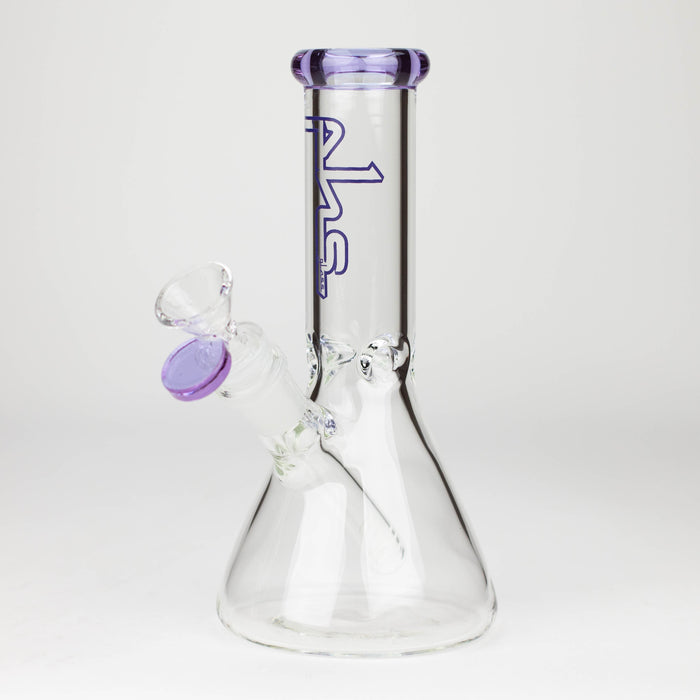 PHS | 8" Glass beaker Bong [G23177] Glass Bong Purple Haze Smoke Inc Purple