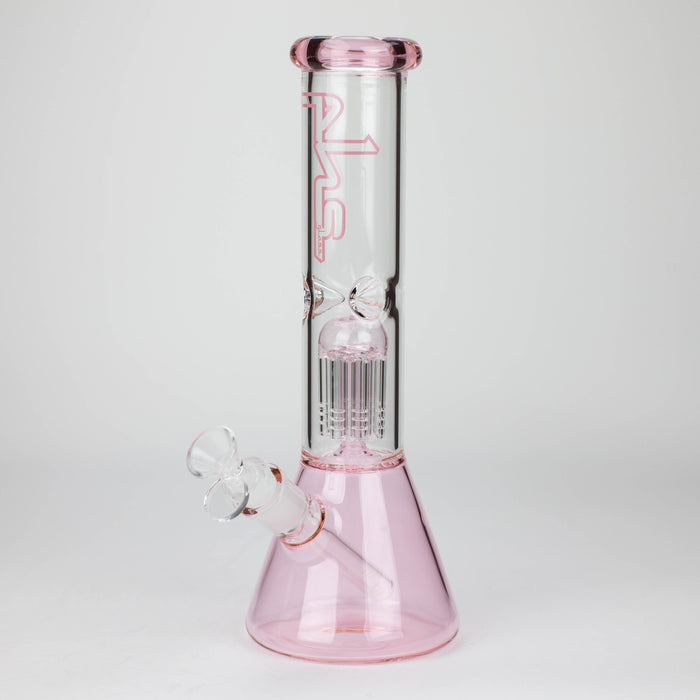 PHS | 12" Glass beaker color Bong with tree arm percolator [PHSPR-12]