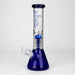PHS | 12" Glass beaker color Bong with tree arm percolator [PHSPR-12] Glass Bong Purple Haze Smoke Inc Blue