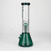 PHS | 12" Glass beaker color Bong with tree arm percolator [PHSPR-12] Glass Bong Purple Haze Smoke Inc