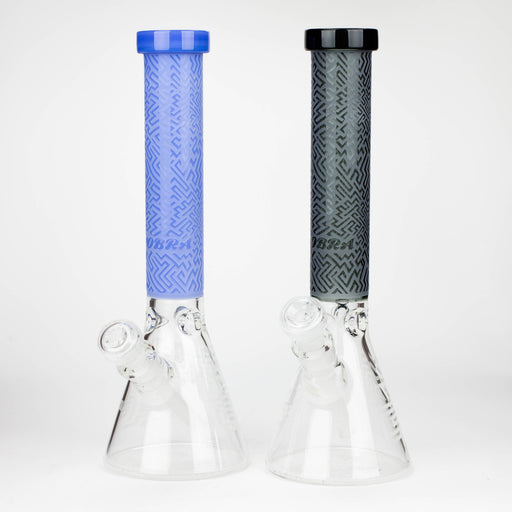 COBRA | 15" sandblasted artwork tube 7 mm glass water bong [YK04] Glass Bong JJ Distribution