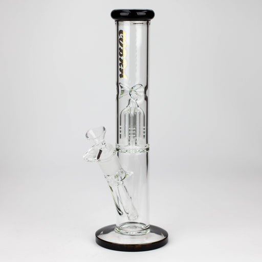 COBRA | 11.5" glass bong with tree arm percolator [DD35] Glass Bong JJ Distribution Black