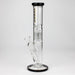 COBRA | 11.5" glass bong with tree arm percolator [DD35] Glass Bong JJ Distribution Black
