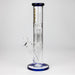 COBRA | 11.5" glass bong with tree arm percolator [DD35] Glass Bong JJ Distribution Blue