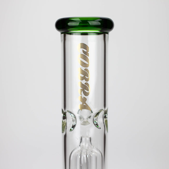 COBRA | 11.5" glass bong with tree arm percolator [DD35] Glass Bong JJ Distribution